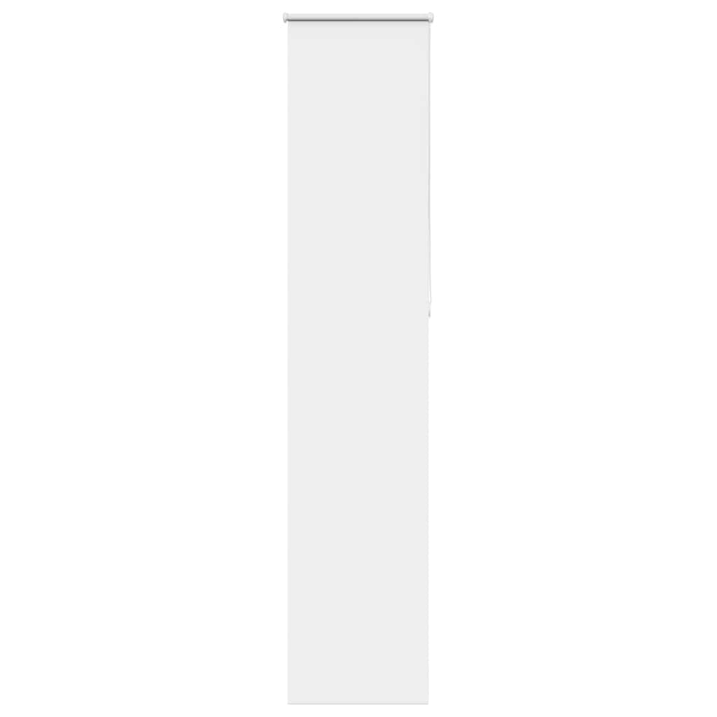vidaXL Roller Blind Blackout White 40x230 cm Fabric Width 35.7 cm Polyester