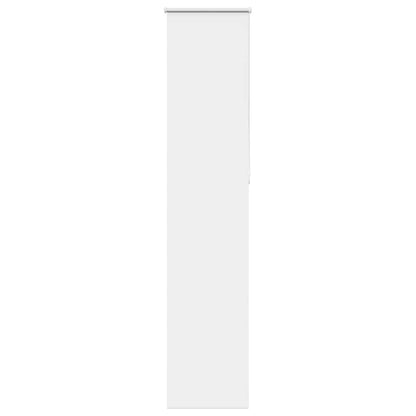 vidaXL Roller Blind Blackout White 40x230 cm Fabric Width 35.7 cm Polyester