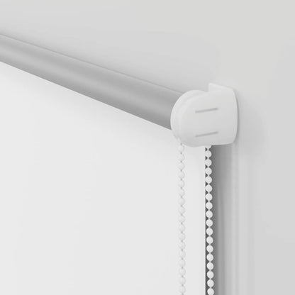 vidaXL Roller Blind Blackout White 40x230 cm Fabric Width 35.7 cm Polyester