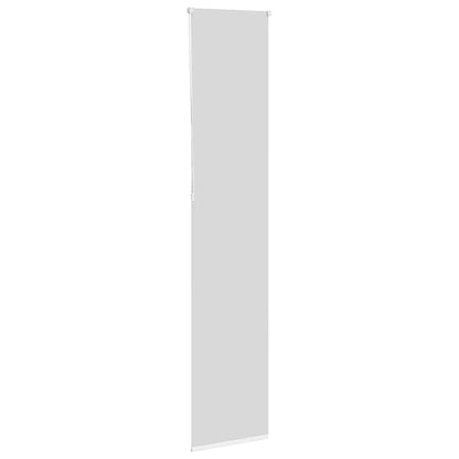 vidaXL Roller Blind Blackout White 40x230 cm Fabric Width 35.7 cm Polyester