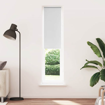 vidaXL Roller Blind Blackout White 60x230 cm Fabric Width 55.7 cm Polyester