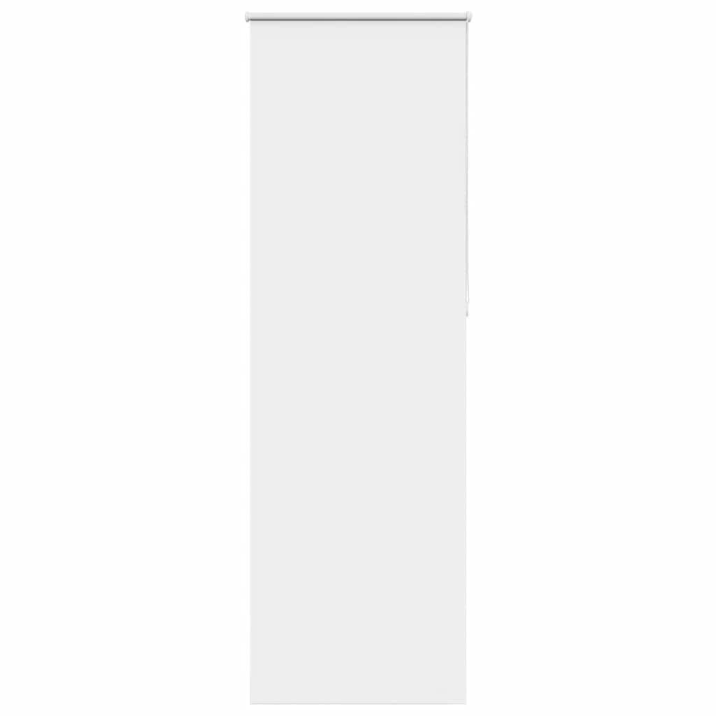 vidaXL Roller Blind Blackout White 85x230 cm Fabric Width 80.7 cm