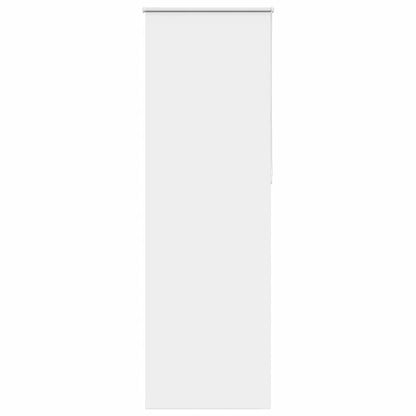 vidaXL Roller Blind Blackout White 85x230 cm Fabric Width 80.7 cm