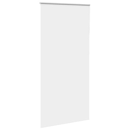 vidaXL Roller Blind Blackout White 105x230 cm Fabric Width 100.7 cm