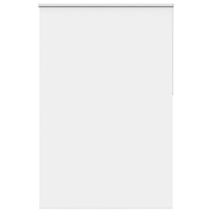 vidaXL Roller Blind Blackout White 165x230 cm Fabric Width 161.6 cm Polyester