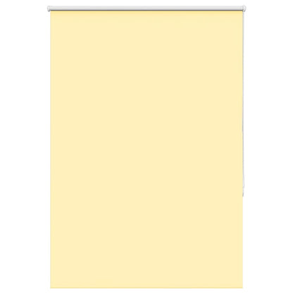 vidaXL Roller Blind Blackout Yellow 95x150 cm Fabric Width 90.7 cm Polyester