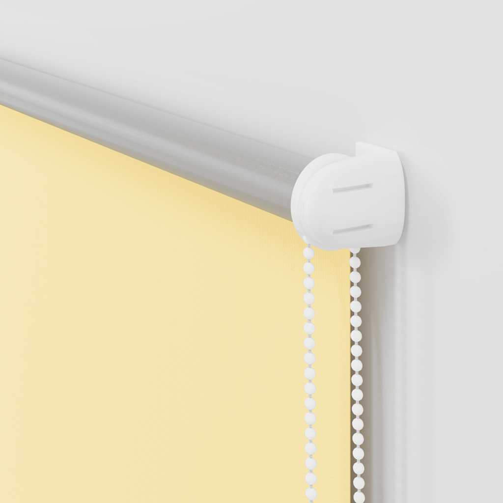 vidaXL Roller Blind Blackout Yellow 40x175 cm Fabric Width 35.7 cm