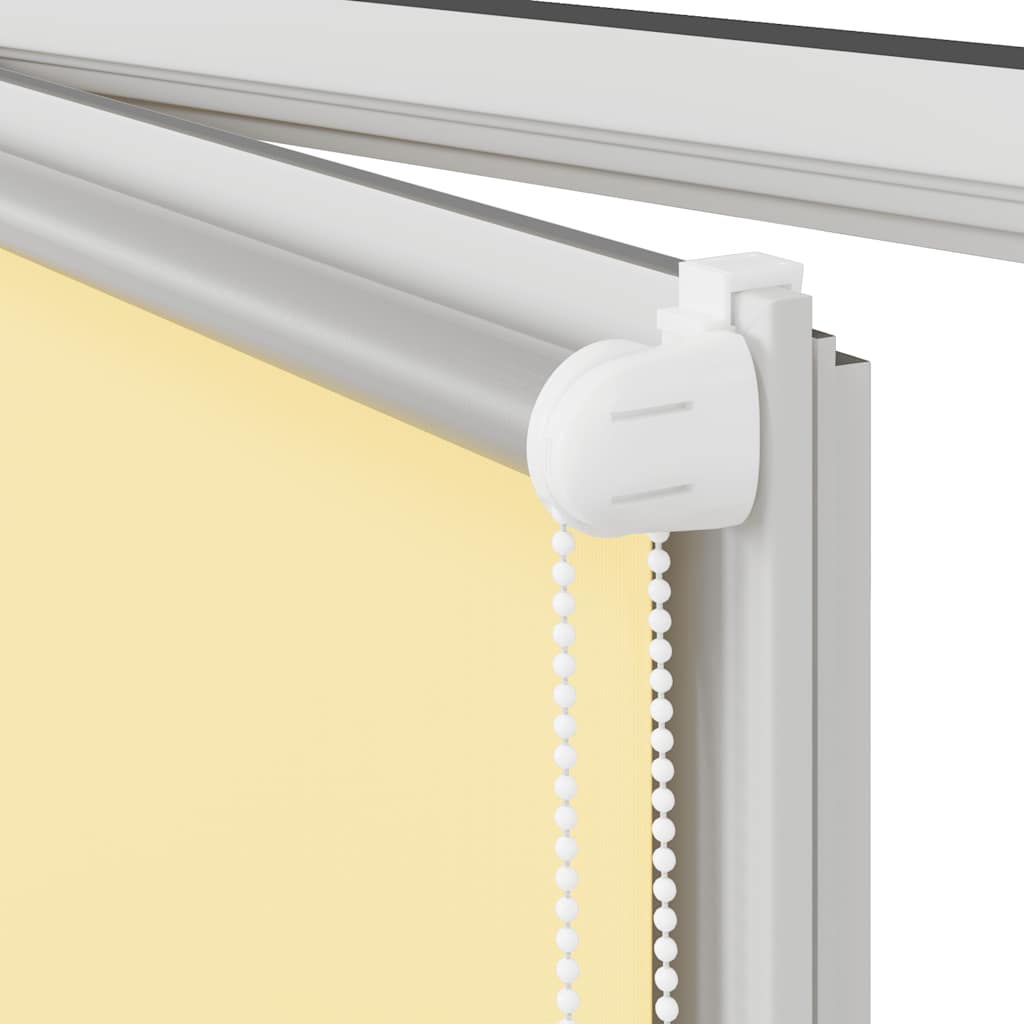 vidaXL Roller Blind Blackout Yellow 40x175 cm Fabric Width 35.7 cm