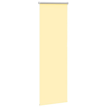 vidaXL Roller Blind Blackout Yellow 40x175 cm Fabric Width 35.7 cm