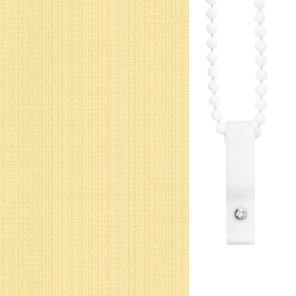 vidaXL Roller Blind Blackout Yellow 40x175 cm Fabric Width 35.7 cm