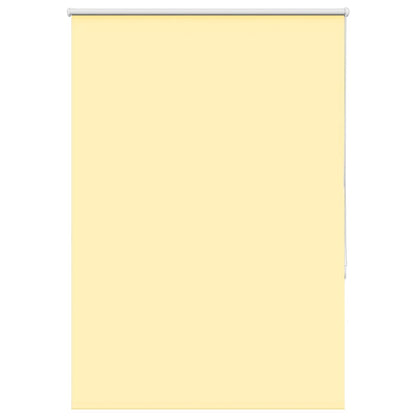 vidaXL Roller Blind Blackout Yellow 100x175 cm Fabric Width 95.7 cm Polyester