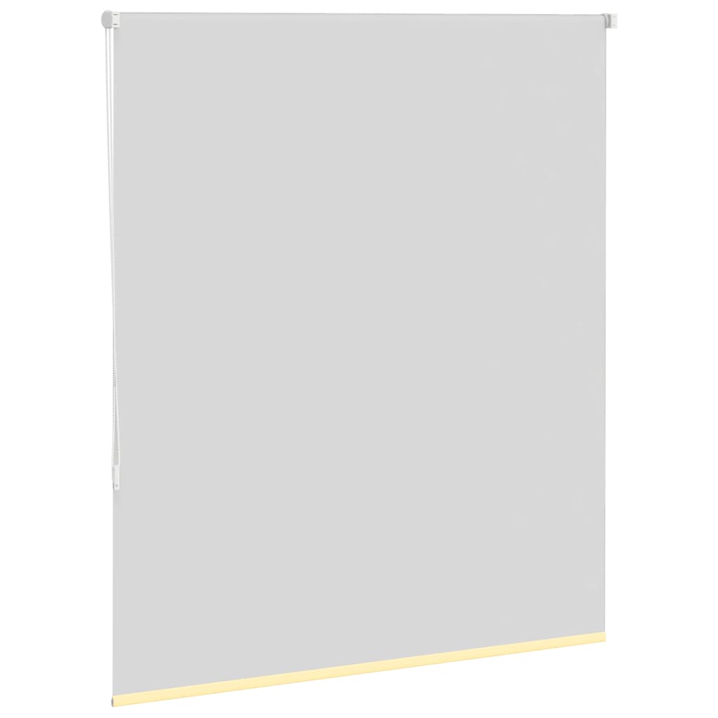 vidaXL Roller Blind Blackout Yellow 135x175 cm Fabric Width 131.6 cm Polyester