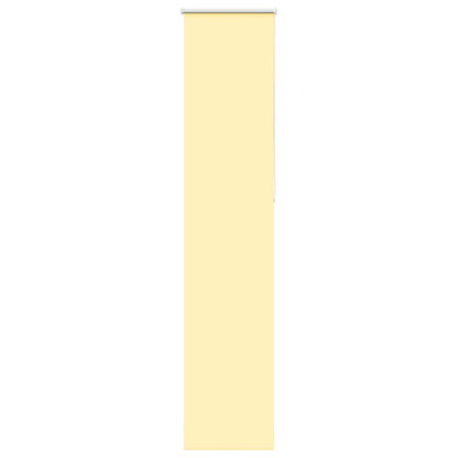 vidaXL Roller Blind Blackout Yellow 55x230 cm Fabric Width 50.7 cm Polyester