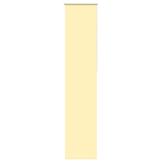 vidaXL Roller Blind Blackout Yellow 55x230 cm Fabric Width 50.7 cm Polyester