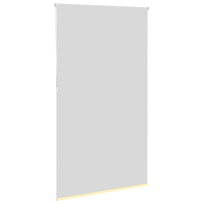vidaXL Roller Blind Blackout Yellow 130x230 cm Fabric Width 126.6 cm