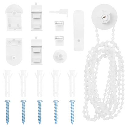 vidaXL Roller Blind Blackout Yellow 145x230 cm Fabric Width 141.6 cm