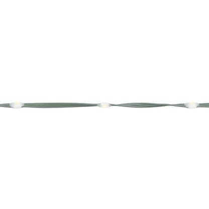 vidaXL LED Christmas Tree with Spikes 220 LEDs Warm White 180 cm