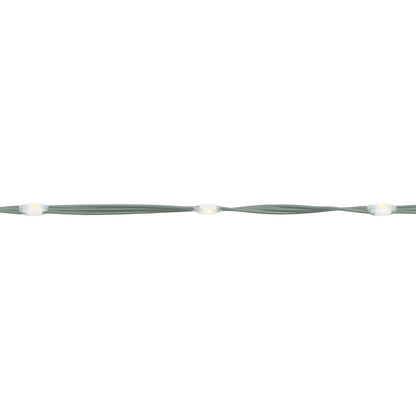 vidaXL LED Christmas Tree with Spikes 220 LEDs Cold White 180 cm