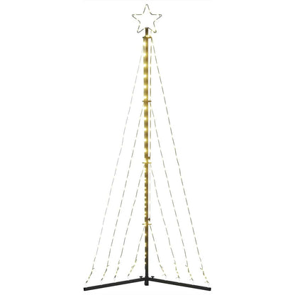 vidaXL LED Christmas Tree 339 LEDs Warm White 182 cm