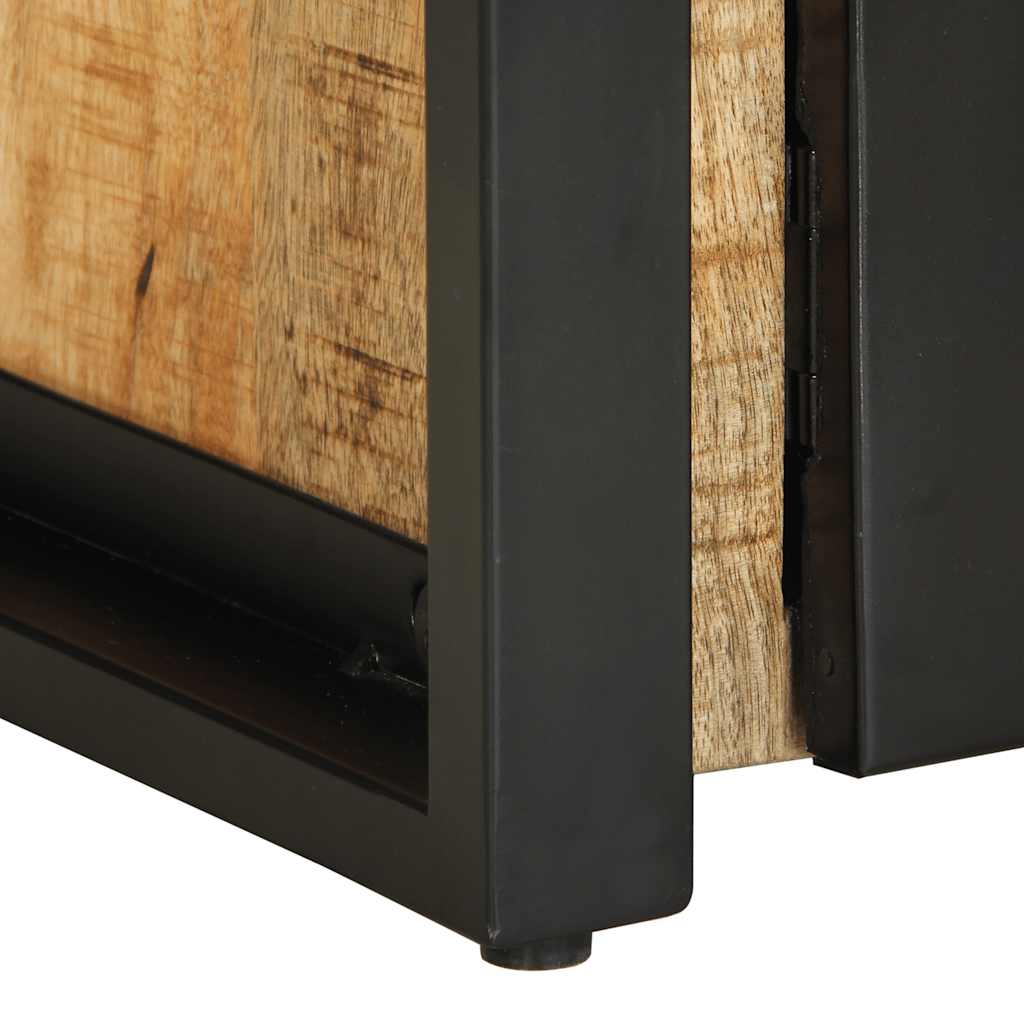 vidaXL Coffee Table 90x50x36 cm Solid Rough Wood Mango