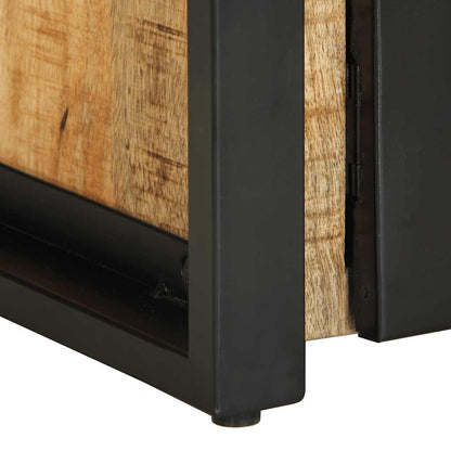 vidaXL Coffee Table 90x50x36 cm Solid Rough Wood Mango