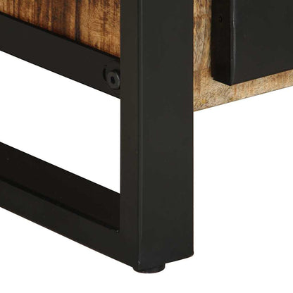 vidaXL Coffee Table 90x50x36 cm Solid Rough Wood Mango