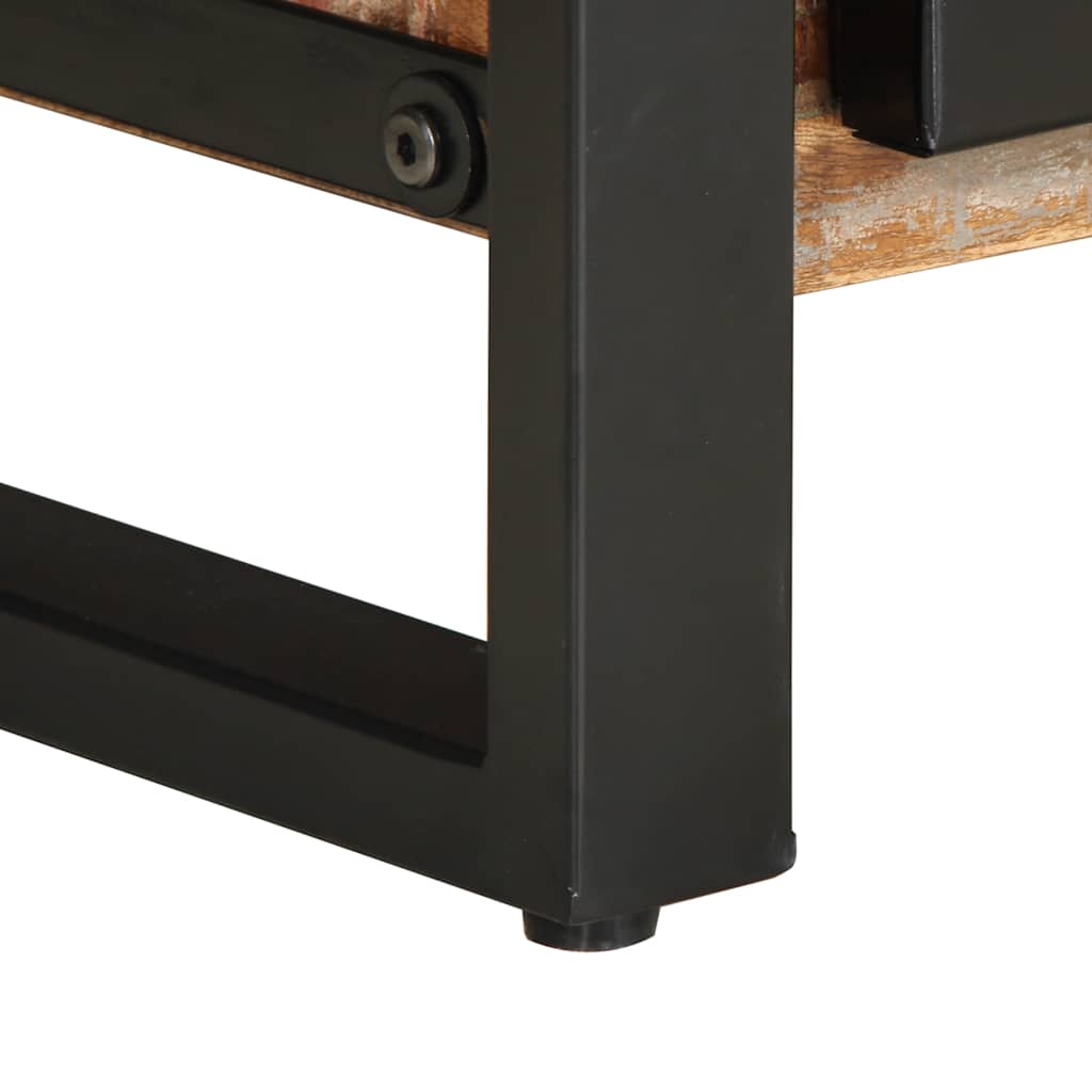 vidaXL Coffee Table Multicolour 90x50x36 cm Solid Wood Reclaimed
