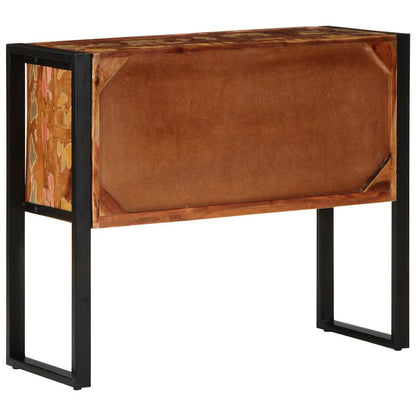 vidaXL Console Cabinet Multicolour 90x35x75 cm Solid Wood Reclaimed