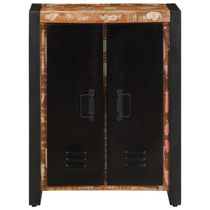 vidaXL Sideboard Multicolour 55x35x70 cm Solid Wood Reclaimed