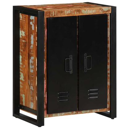 vidaXL Sideboard Multicolour 55x35x70 cm Solid Wood Reclaimed