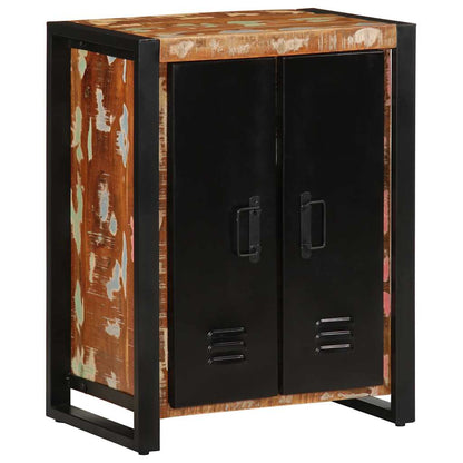 vidaXL Sideboard Multicolour 55x35x70 cm Solid Wood Reclaimed