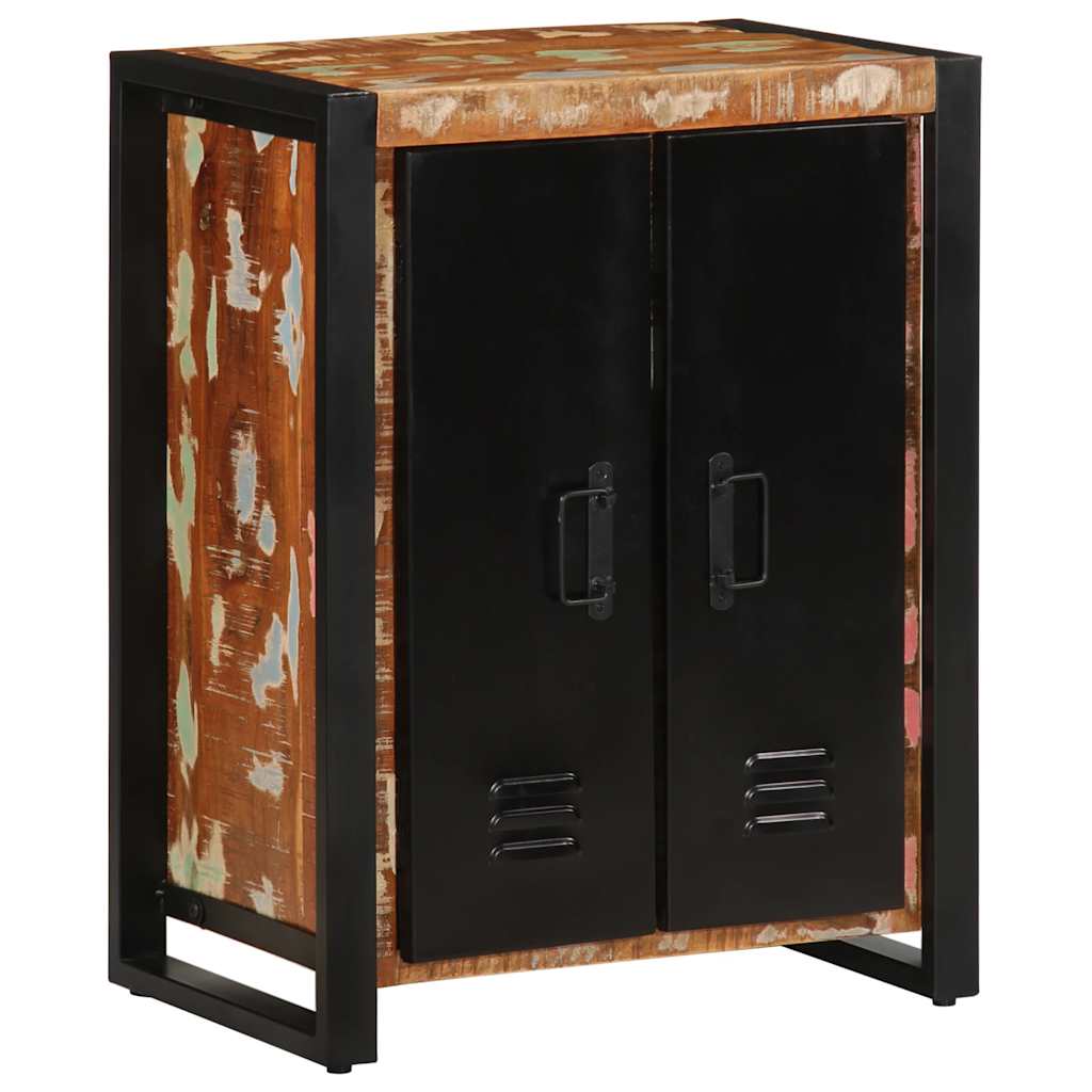 vidaXL Sideboard Multicolour 55x35x70 cm Solid Wood Reclaimed