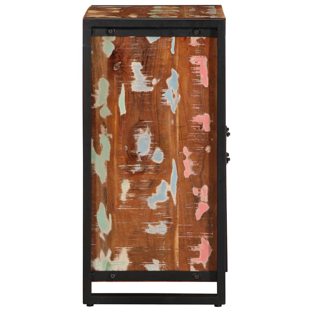 vidaXL Sideboard Multicolour 55x35x70 cm Solid Wood Reclaimed