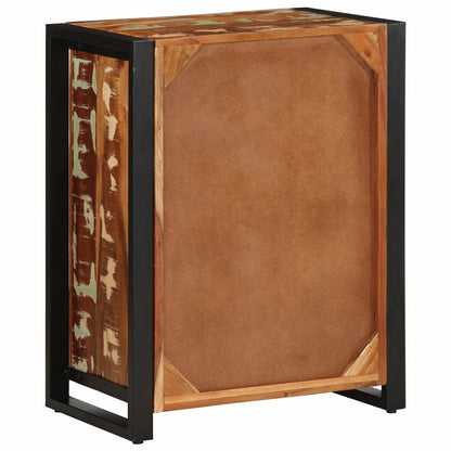 vidaXL Sideboard Multicolour 55x35x70 cm Solid Wood Reclaimed