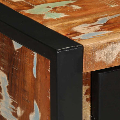 vidaXL Sideboard Multicolour 55x35x70 cm Solid Wood Reclaimed