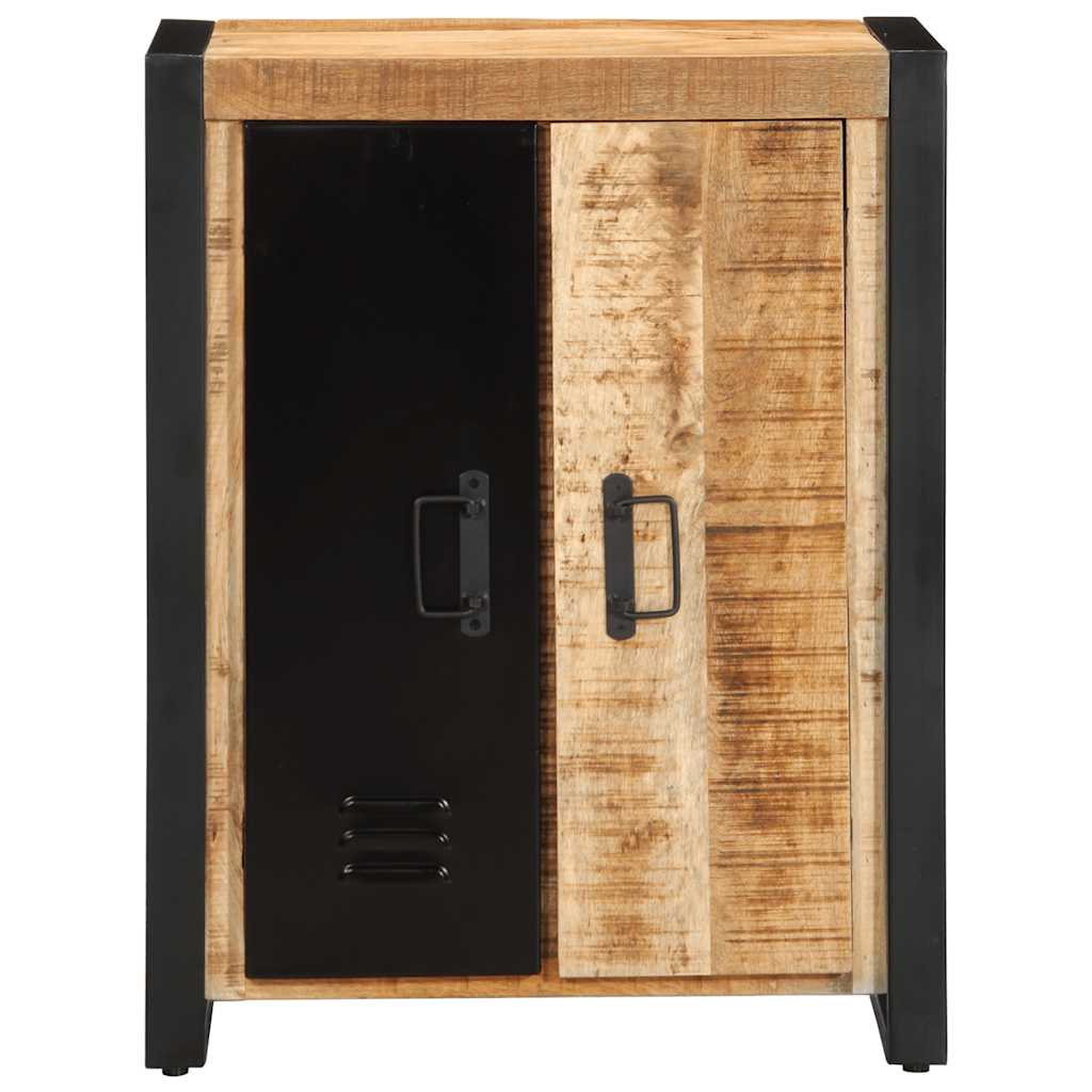 vidaXL Sideboard 55x35x70 cm Solid Rough Wood Mango