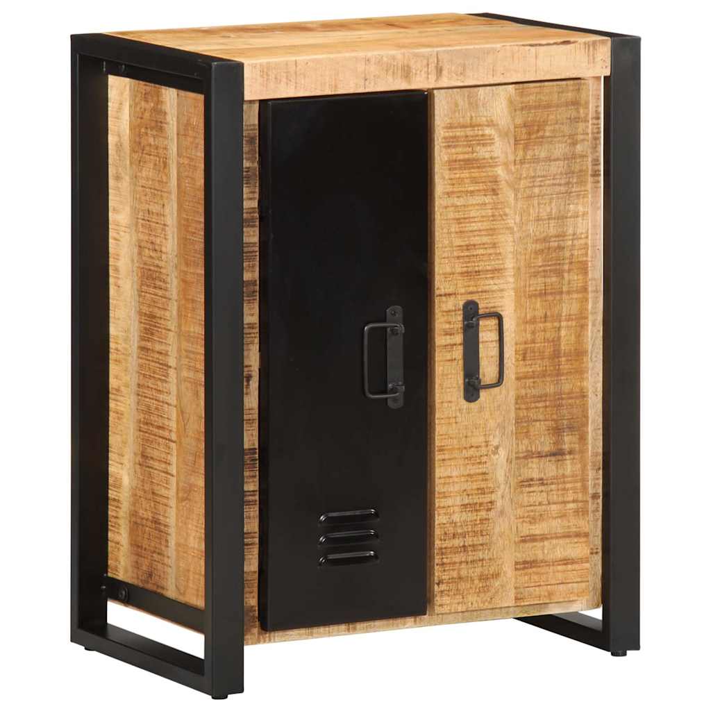 vidaXL Sideboard 55x35x70 cm Solid Rough Wood Mango
