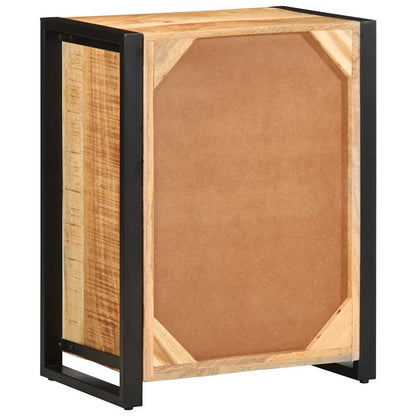 vidaXL Sideboard 55x35x70 cm Solid Rough Wood Mango