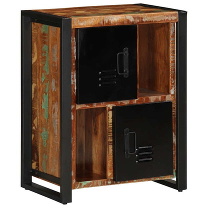 vidaXL Sideboard Multicolour 55x35x70 cm Solid Wood Reclaimed