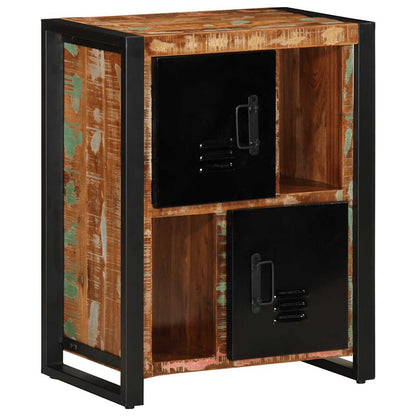 vidaXL Sideboard Multicolour 55x35x70 cm Solid Wood Reclaimed