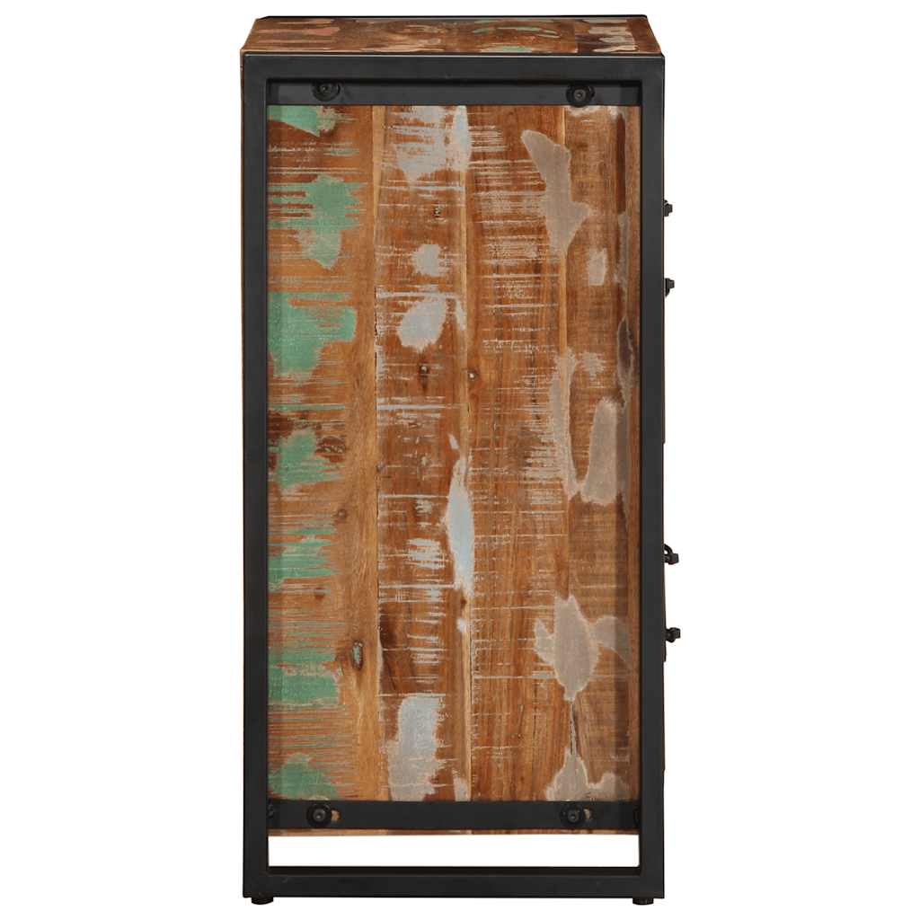 vidaXL Sideboard Multicolour 55x35x70 cm Solid Wood Reclaimed