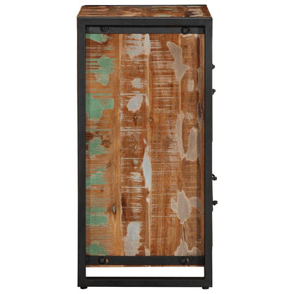 vidaXL Sideboard Multicolour 55x35x70 cm Solid Wood Reclaimed
