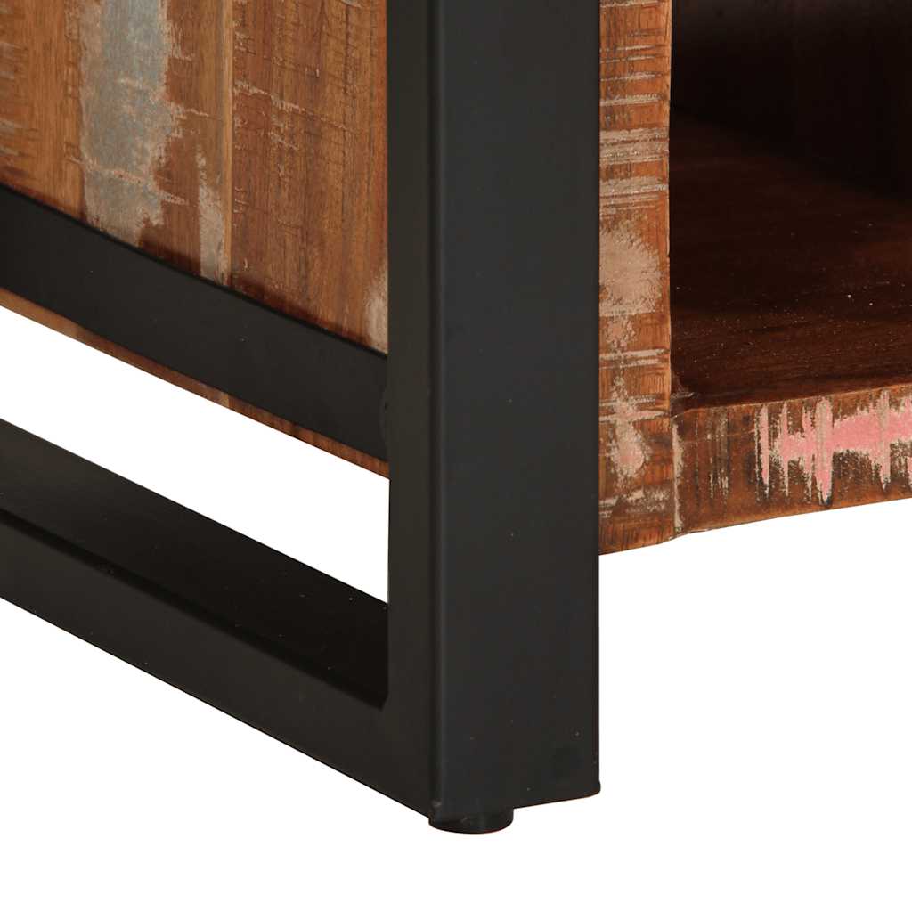 vidaXL Sideboard Multicolour 55x35x70 cm Solid Wood Reclaimed