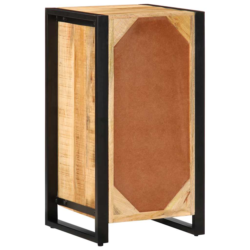 vidaXL Drawer Cabinet 40x40x90 cm Solid Rough Wood Mango