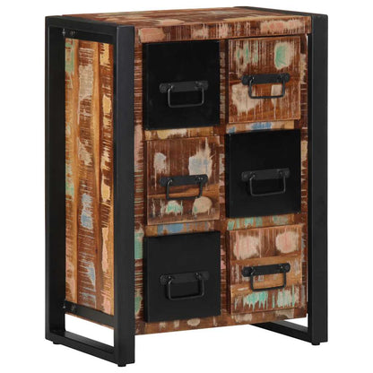 vidaXL Sideboard 50x35x70 cm Solid Wood Reclaimed