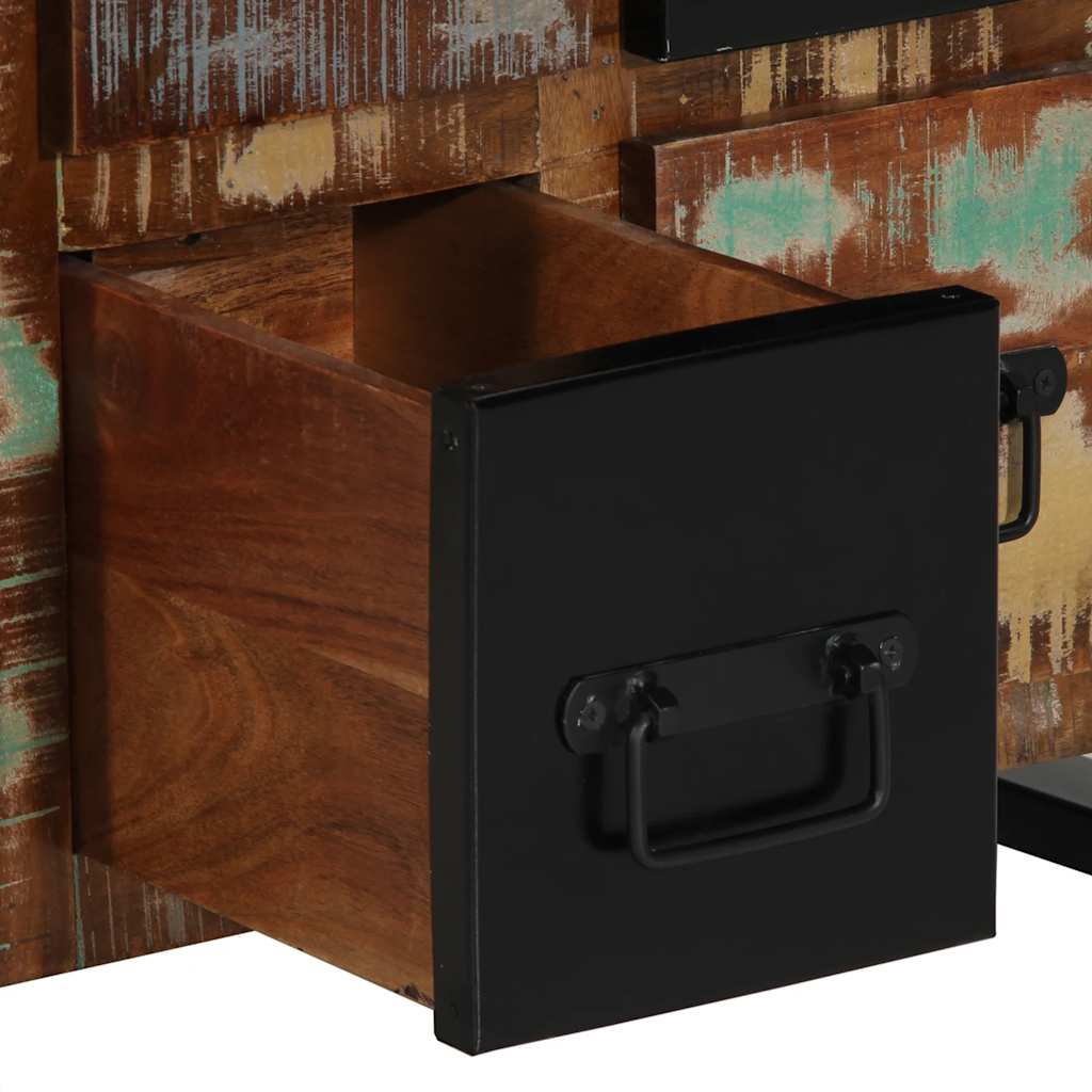 vidaXL Sideboard 50x35x70 cm Solid Wood Reclaimed