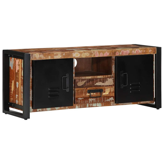 vidaXL TV Cabinet 100x30x40 cm Solid Wood Reclaimed