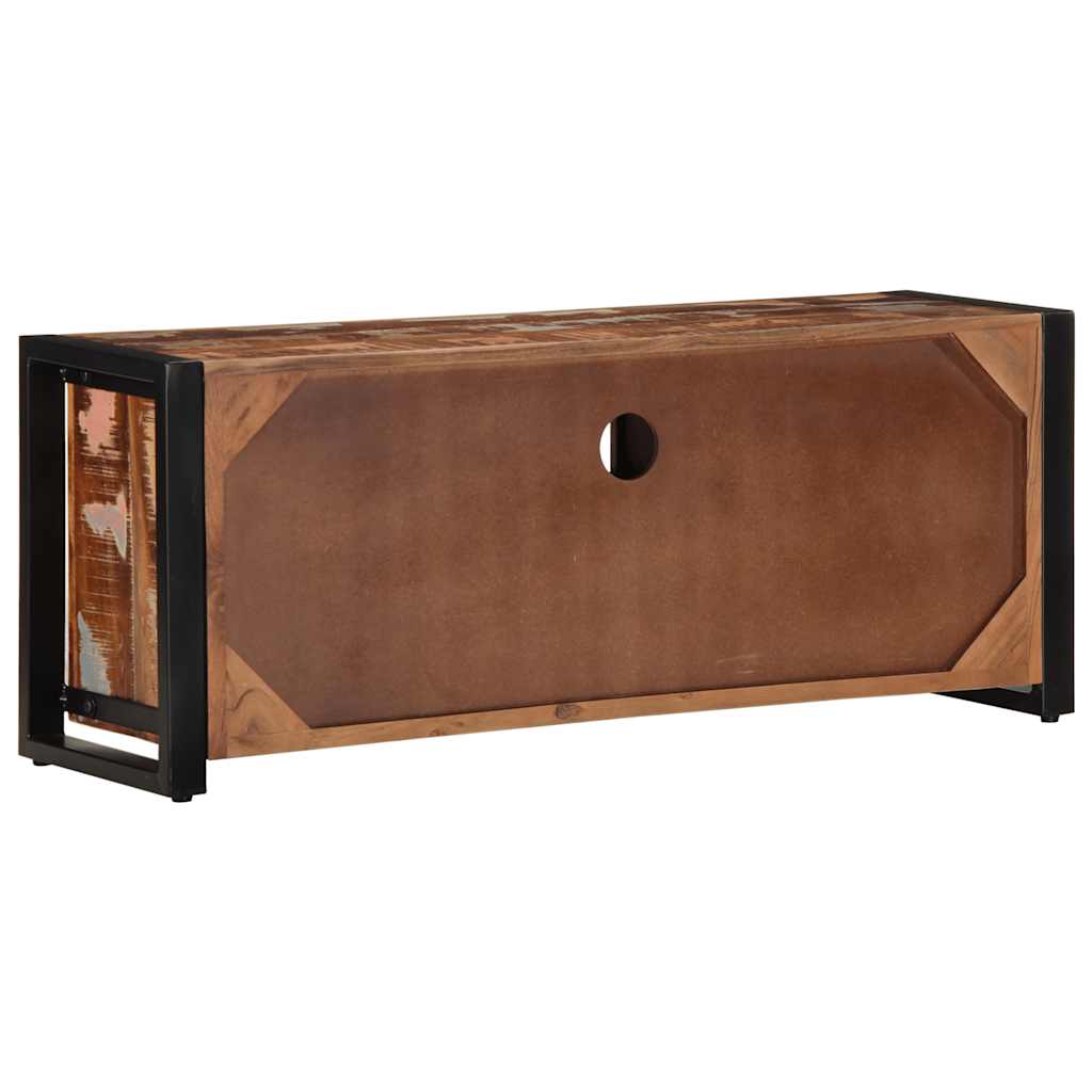 vidaXL TV Cabinet 100x30x40 cm Solid Wood Reclaimed