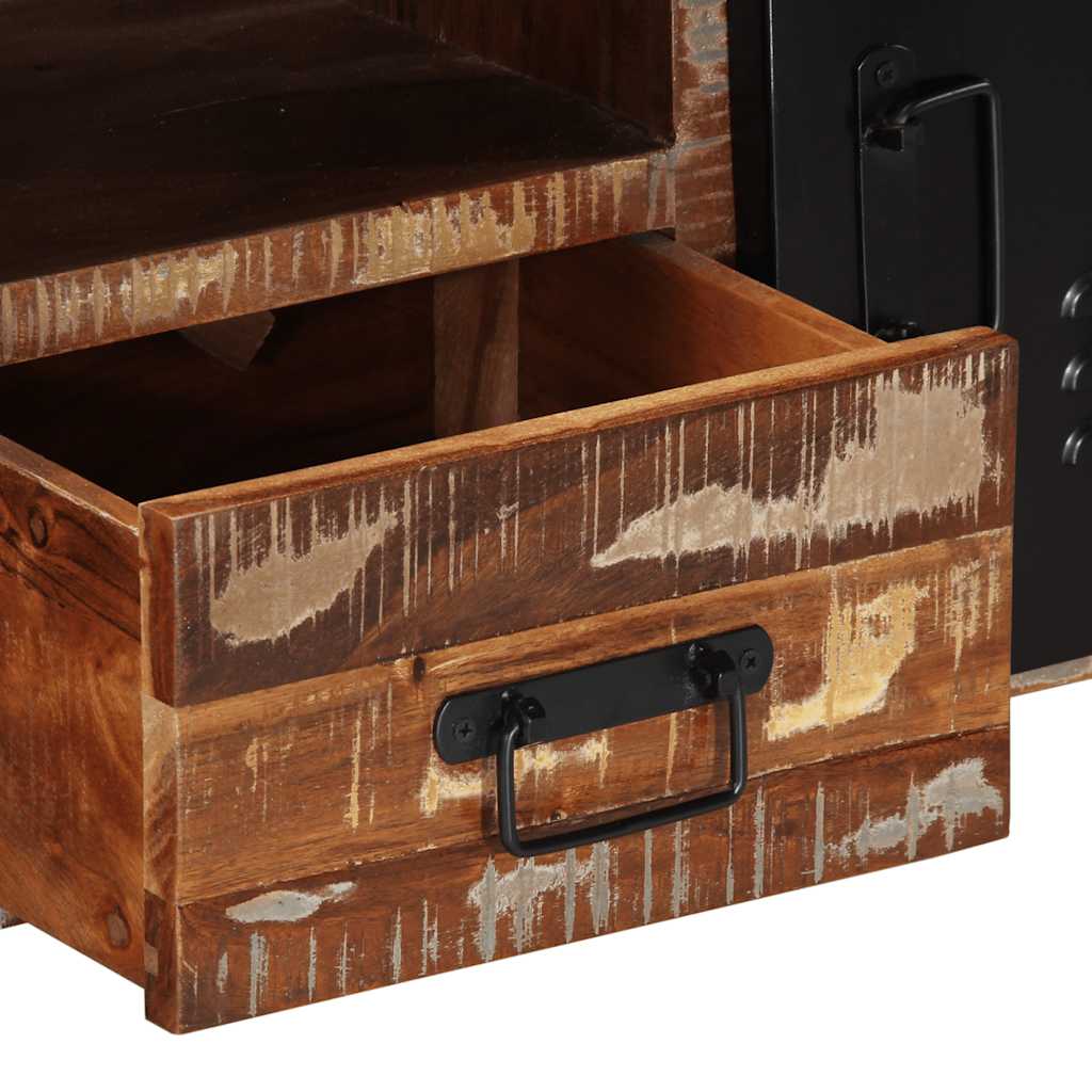 vidaXL TV Cabinet 100x30x40 cm Solid Wood Reclaimed