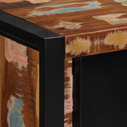 vidaXL TV Cabinet 80x30x35 cm Solid Wood Reclaimed